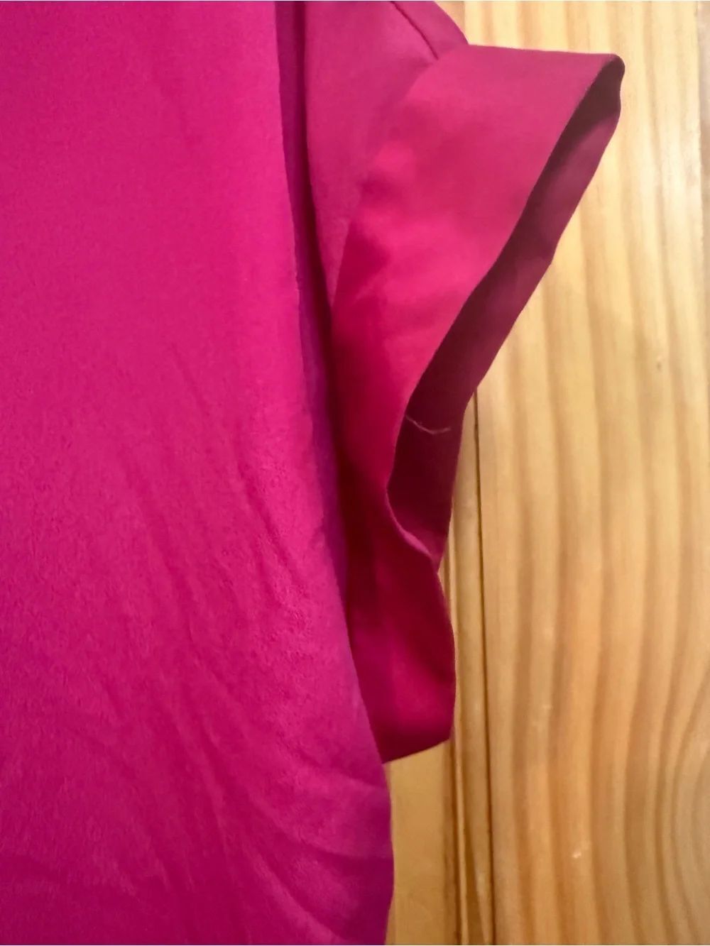 The Limited Women's Magenta Short-Sleeve dress size M - Picture 4 of 8